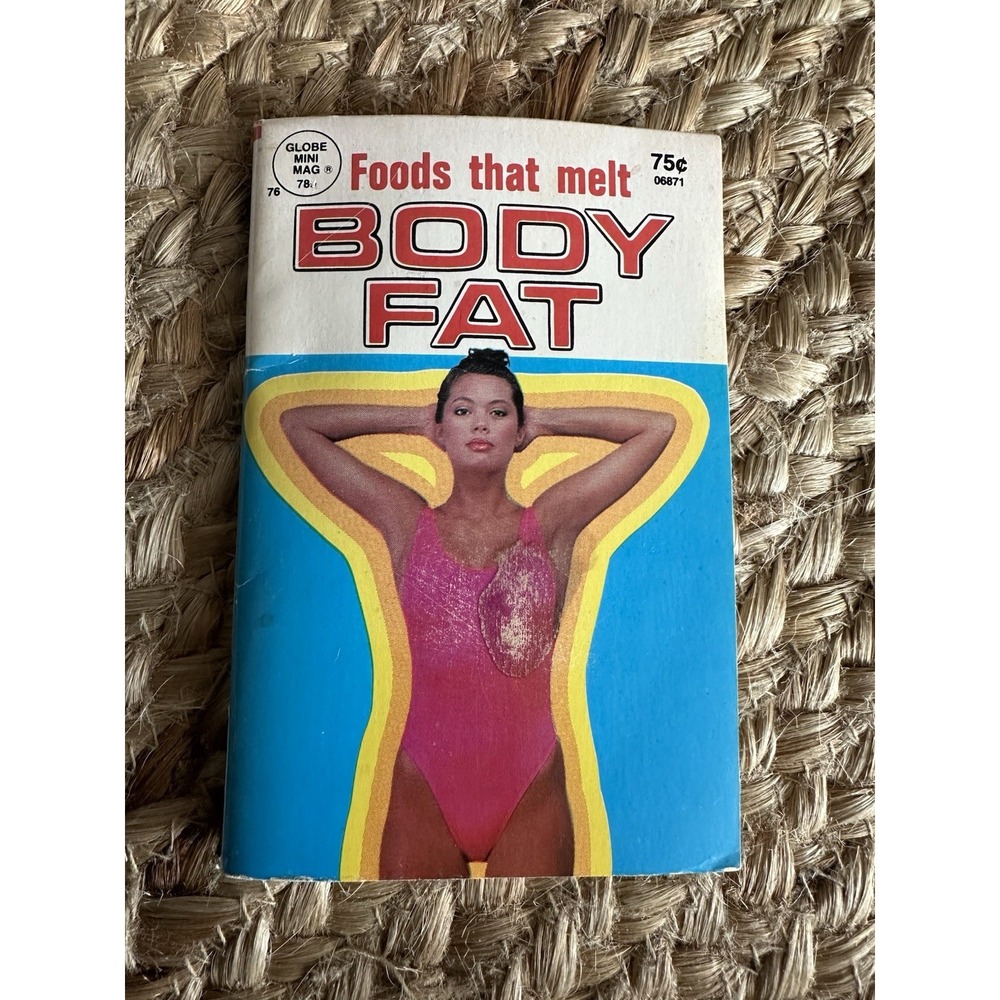 Vintage 1989 Foods That‎ Melt Body Fat Mini Purse Magazine